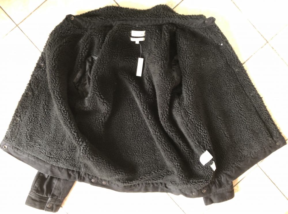 Утепленная джинсовая куртка Madewell, размер L.