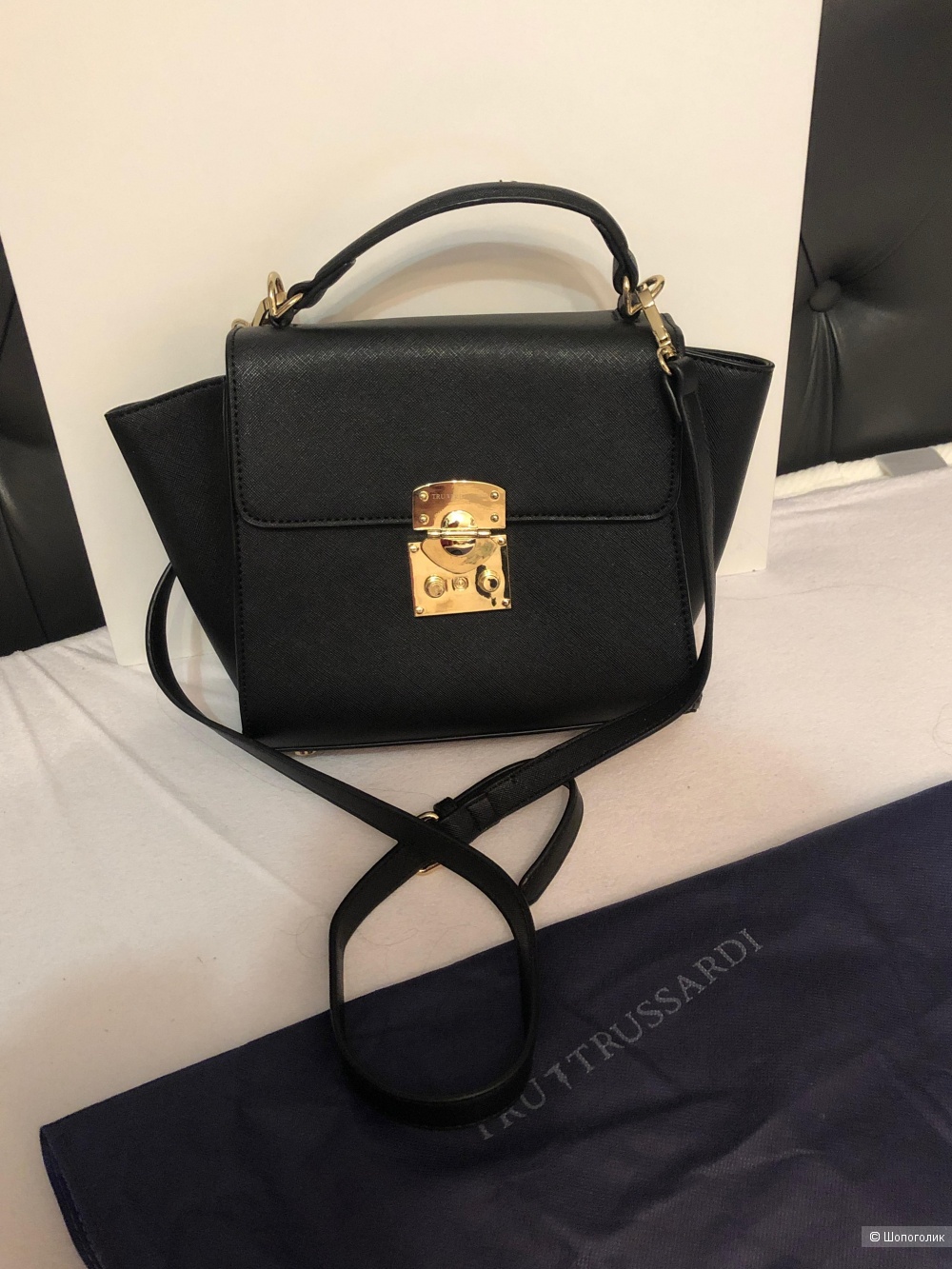 Сумка cross body Trussardi размер М