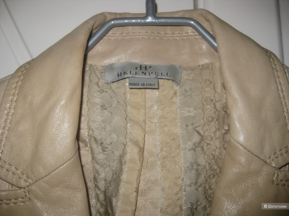Пиджак кожаный "Helenpell", размер 44-46