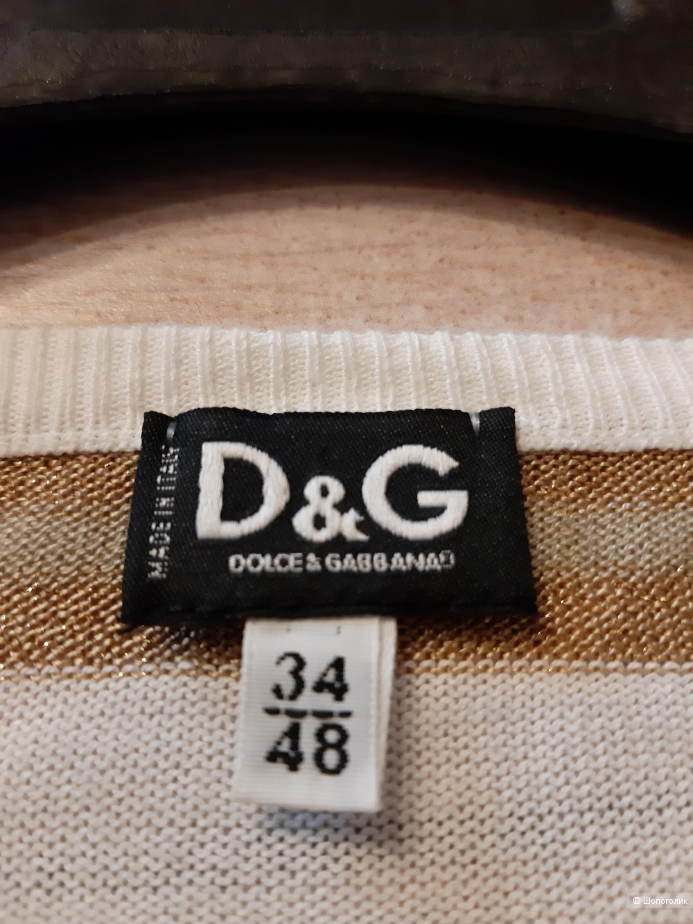 Футболка  Dolce & Gabbana , размер  европейский  34