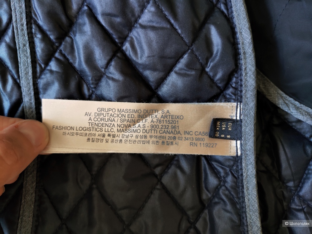 Легкое пальто Massimo Dutti размер S