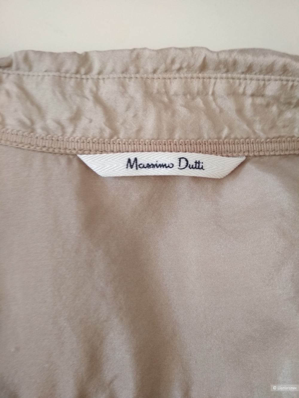 Шелковая блуза Massimo Dutti, р. 46