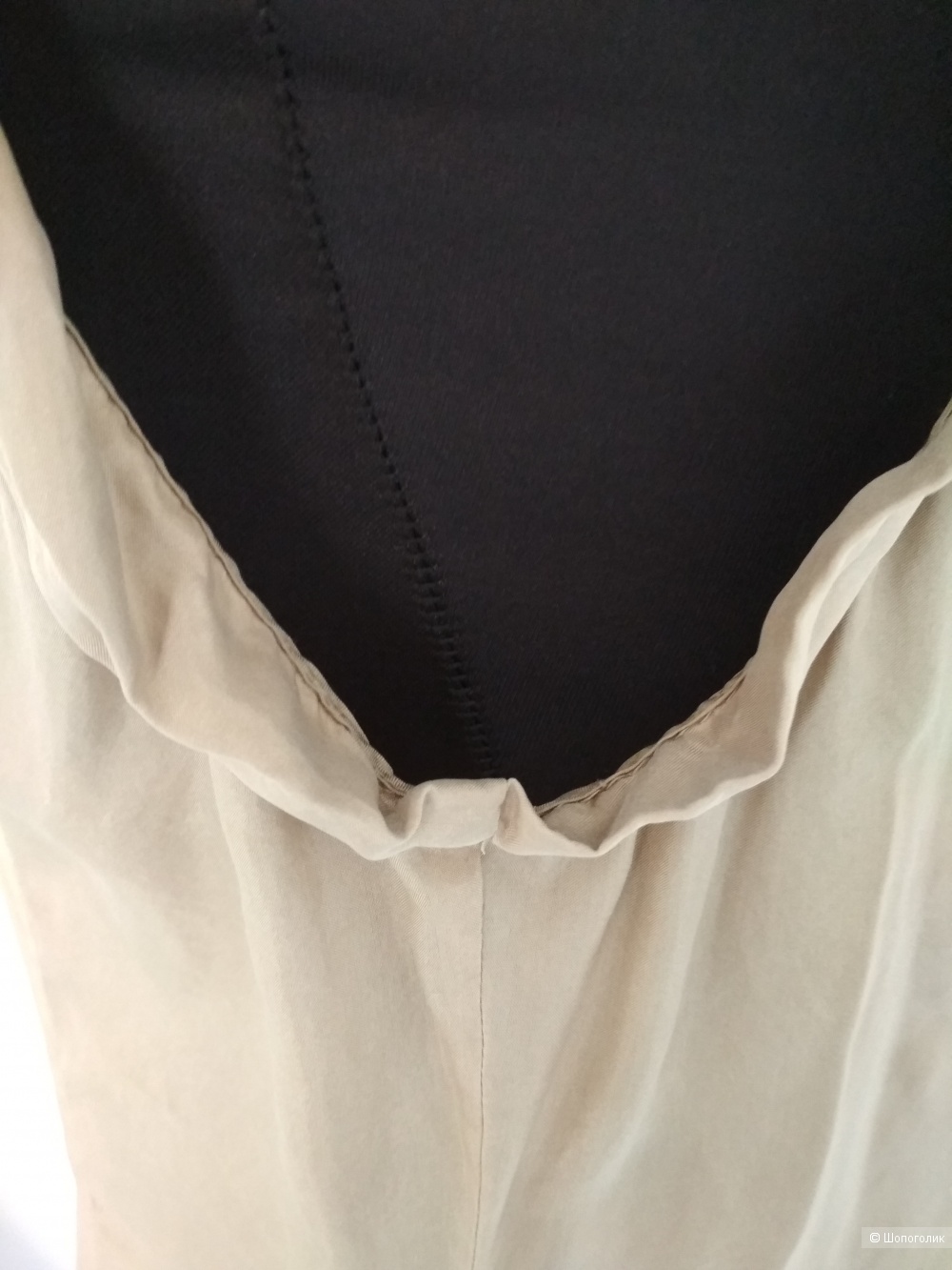 Шелковая блуза Massimo Dutti, р. 46