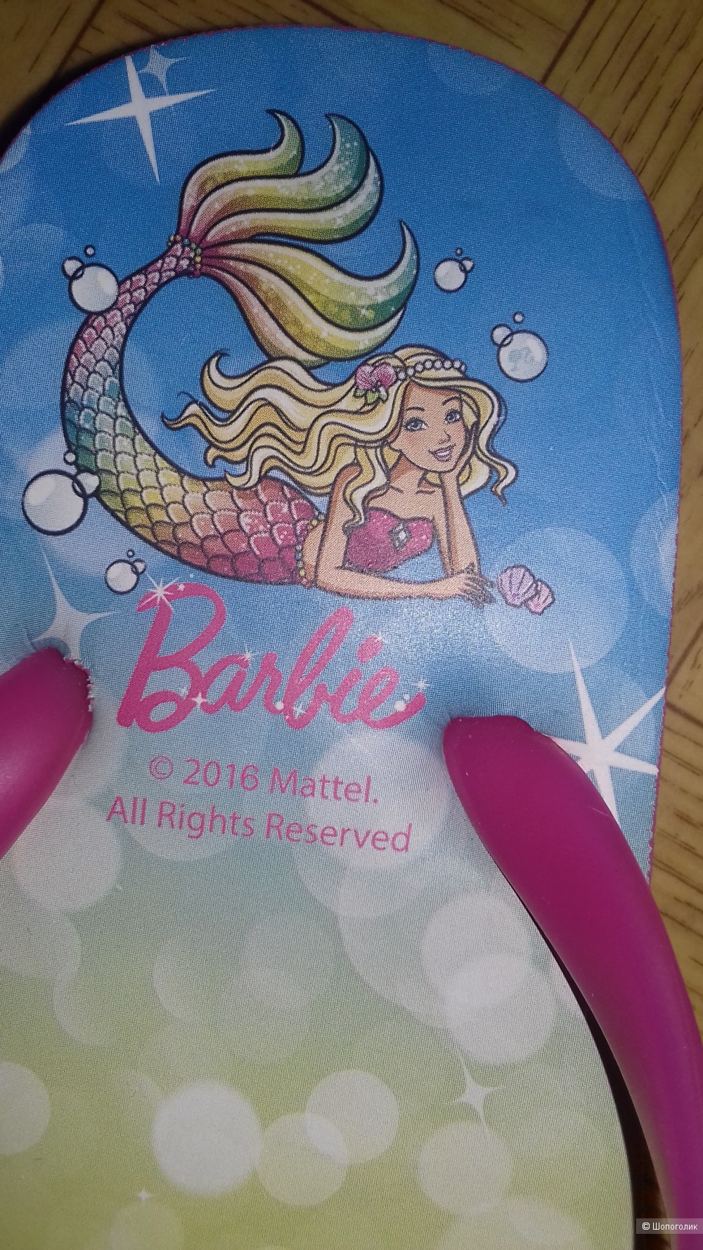 Сланцы\шлепки Barbie\Барби,28 размер