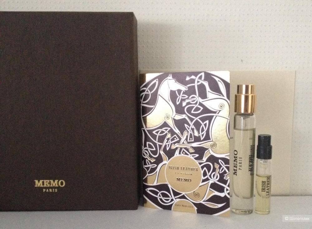 Набор парфюмерии MEMO KEDU 10 мл + MEMO Irish leather 2 мл