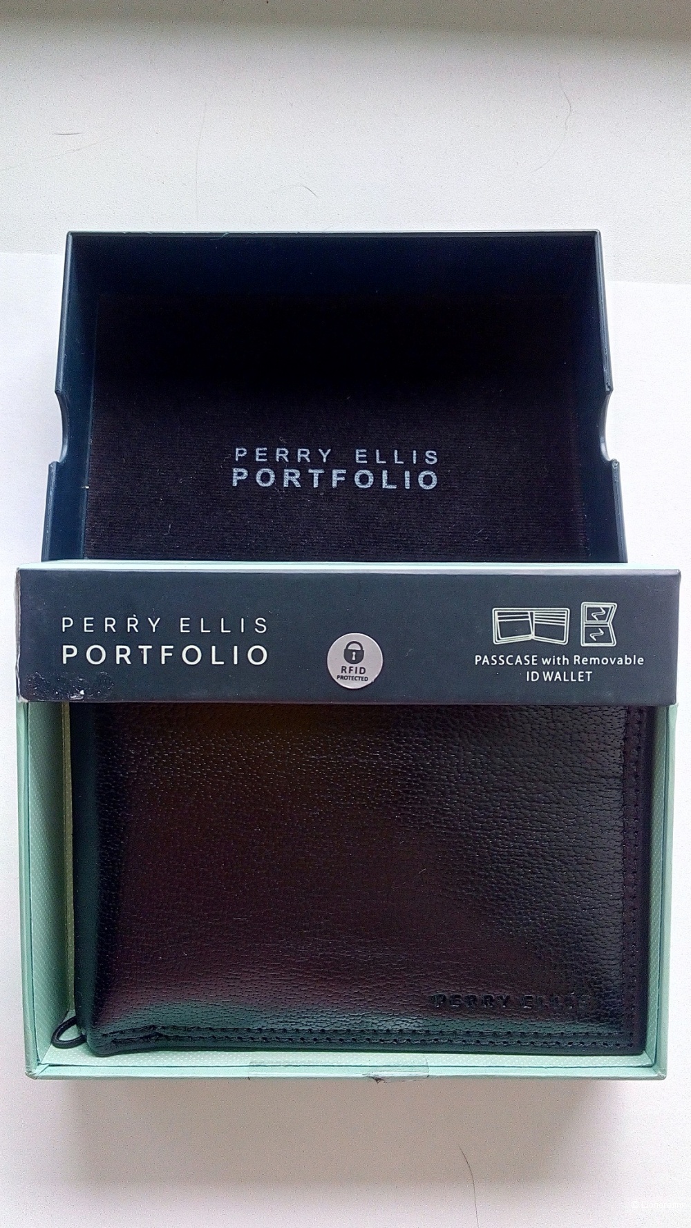 Портмоне кошелёк Perry Ellis Portfolio, one size