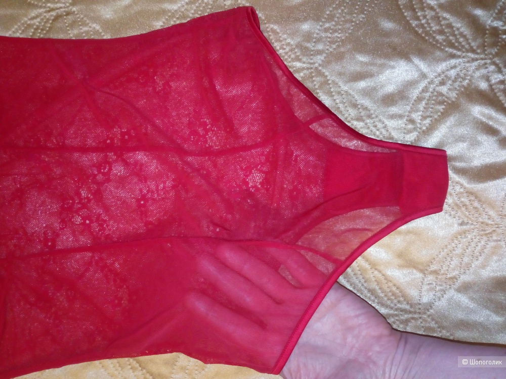 Боди Maison Close (красное) размер S