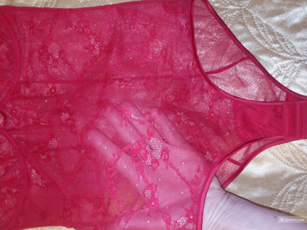 Боди Maison Close (красное) размер S