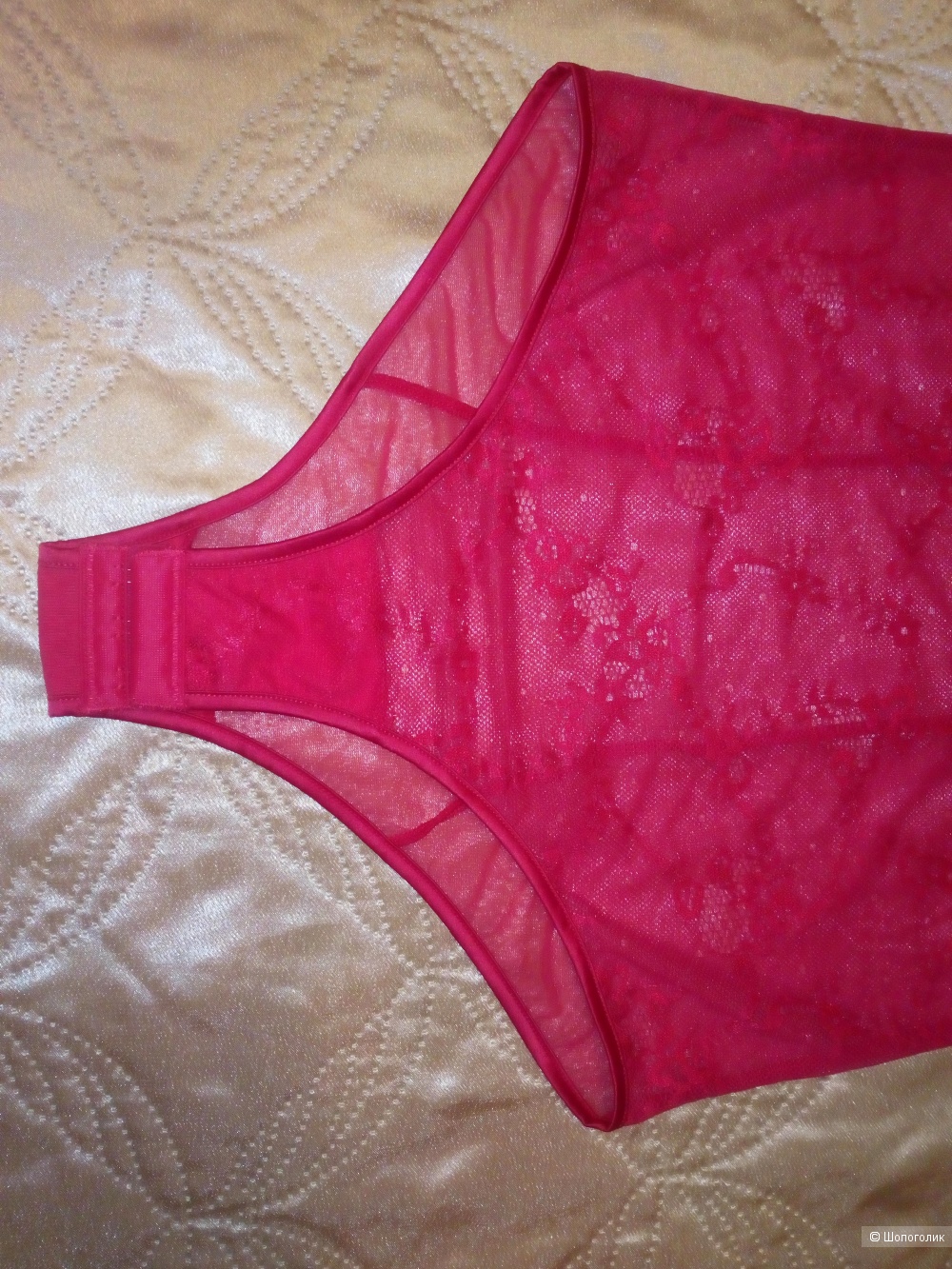 Боди Maison Close (красное) размер S