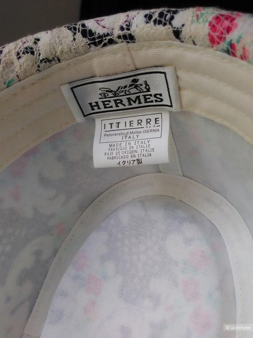 Шляпа-федора Hermes Ittierre. 55-56 см.