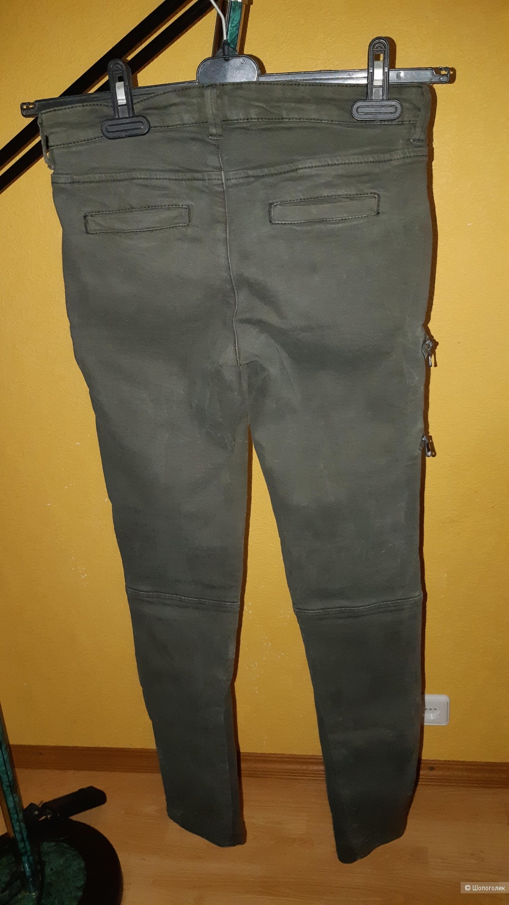 Джинсы Topshop хаки 34-36