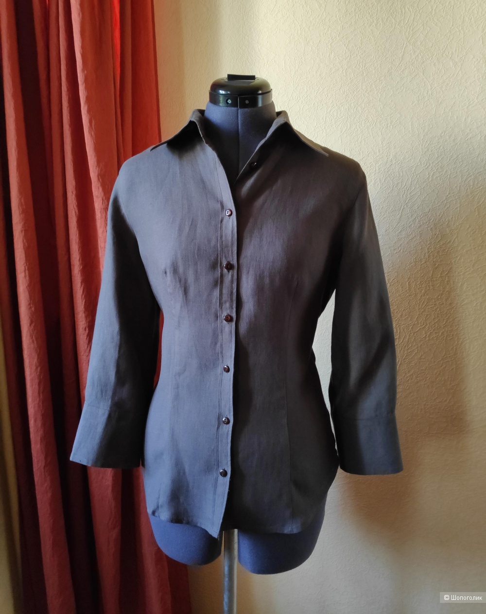 Блуза-рубашка Max Mara. Размер 38 EUR, 42 IT.