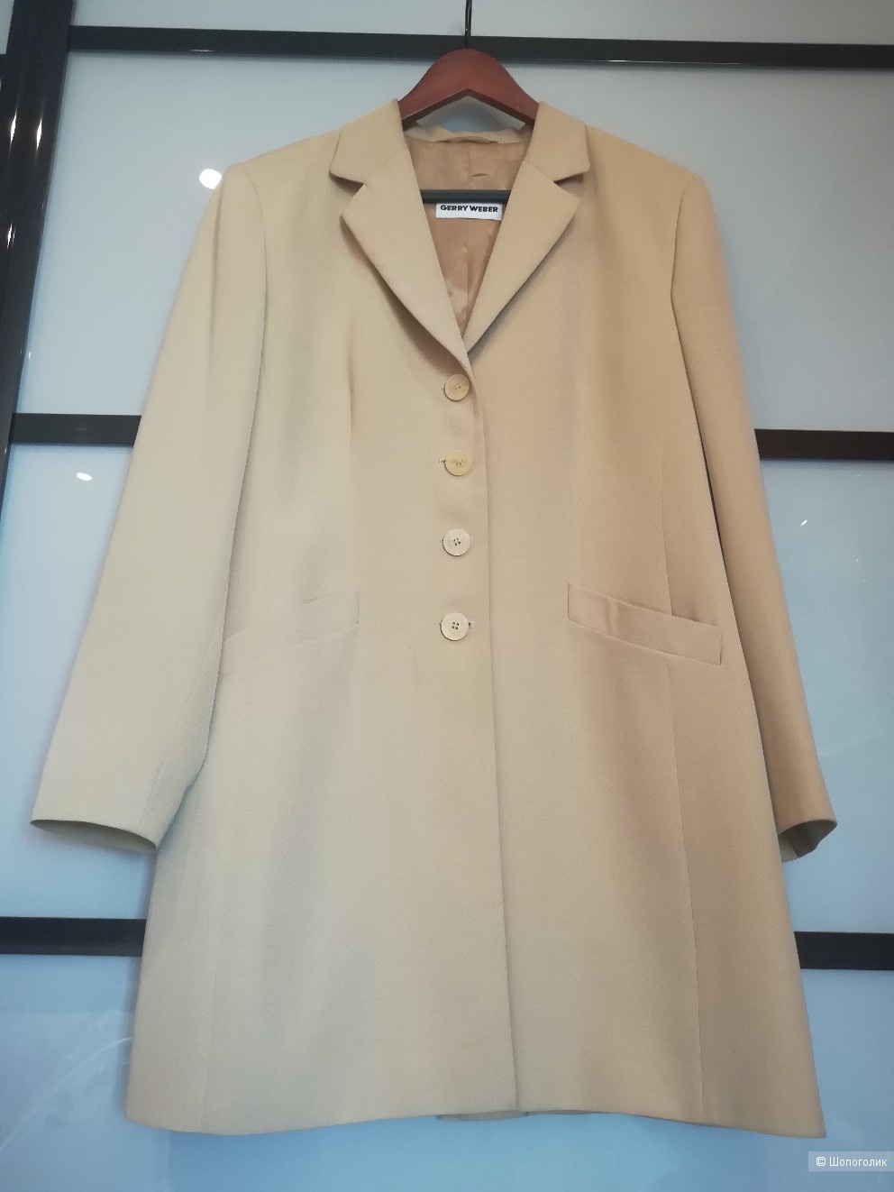 Удлиненный пиджак-плащ Gerry Weber размер 48-50