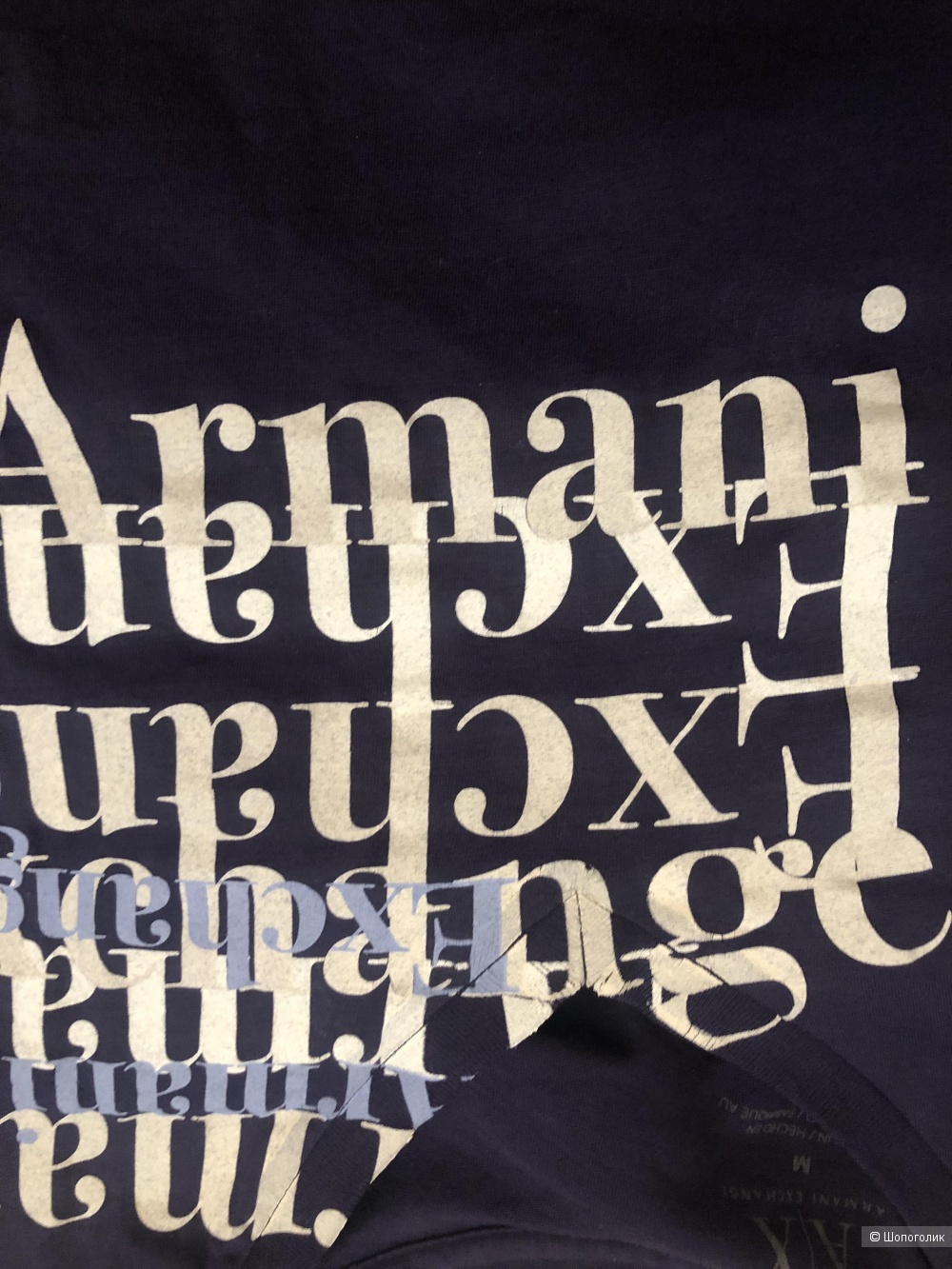 Футболка Armani Exchange, размер M-L.