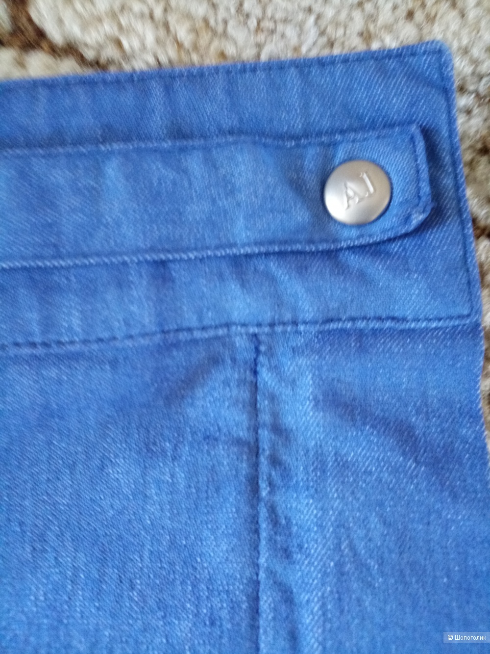 Джинсовый топ Armani jeans, размер 44-46 (рос)