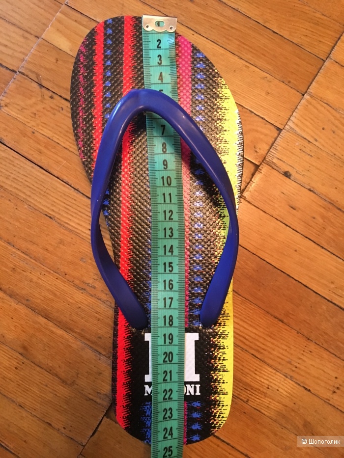 Новые шлепки M Missoni, размер IT 37.