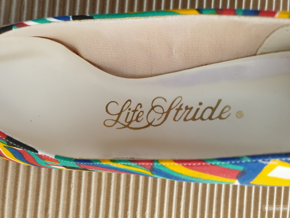 Винтажные туфли 80-х Life Stride, размер 38, 39, 8.5US