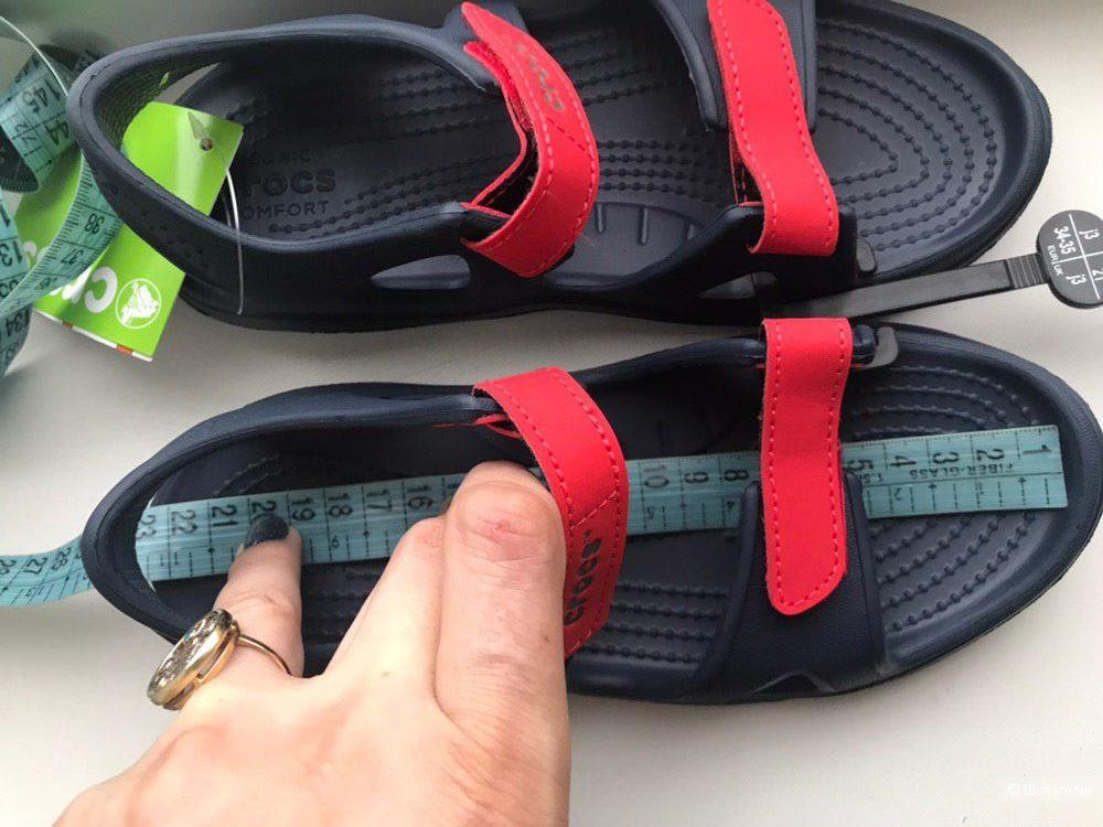 Сандалии Crocs, размер 34-35