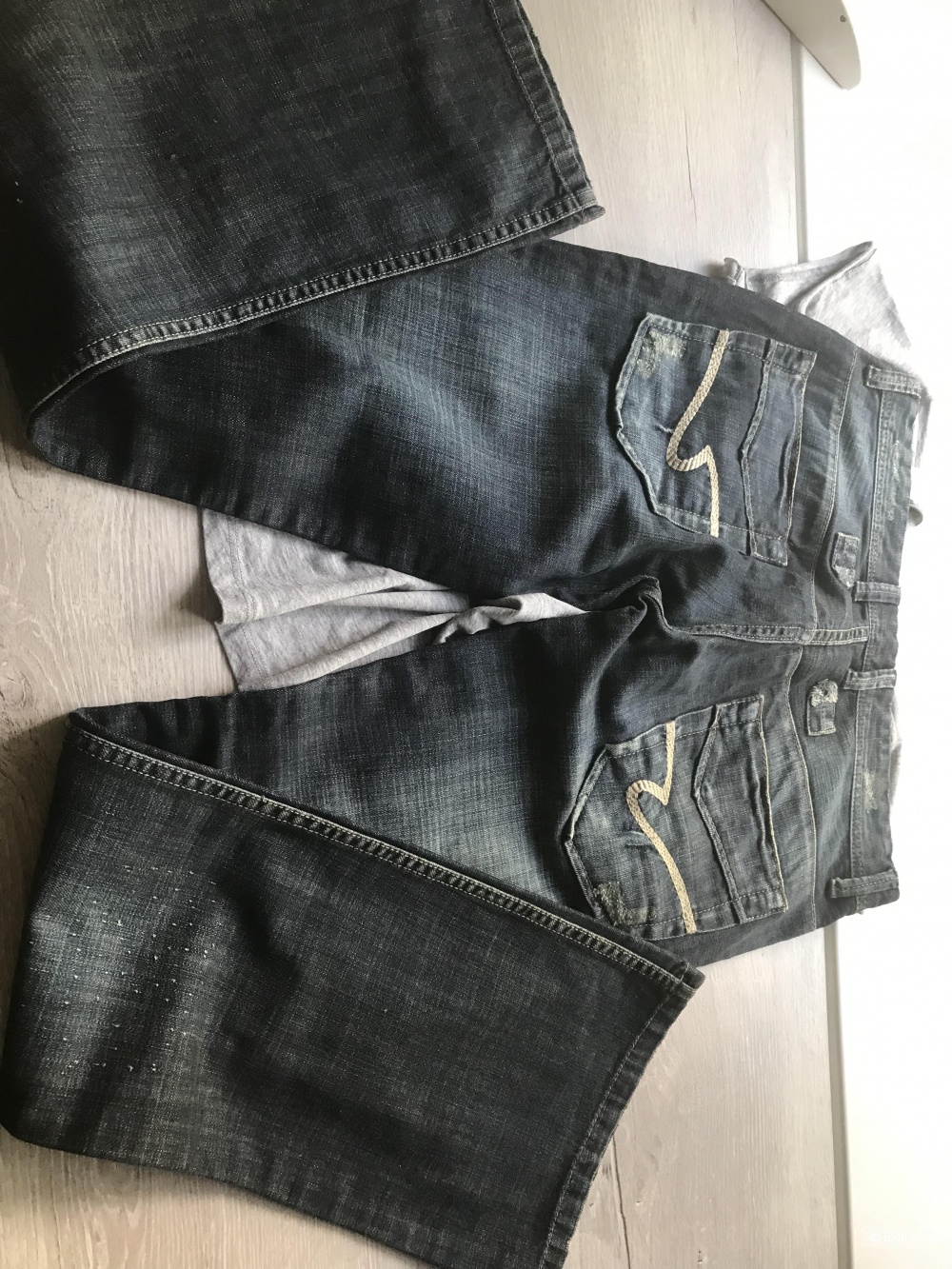 Сет джинсы ZARA и футболка MUDO COLLECTION,46 рус