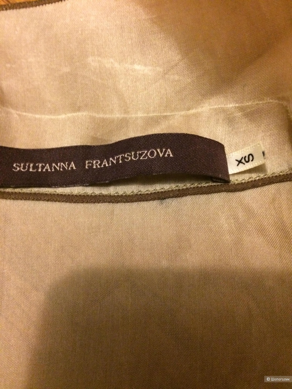 Шелковая блузка Sultanna Frantsuzova ХS