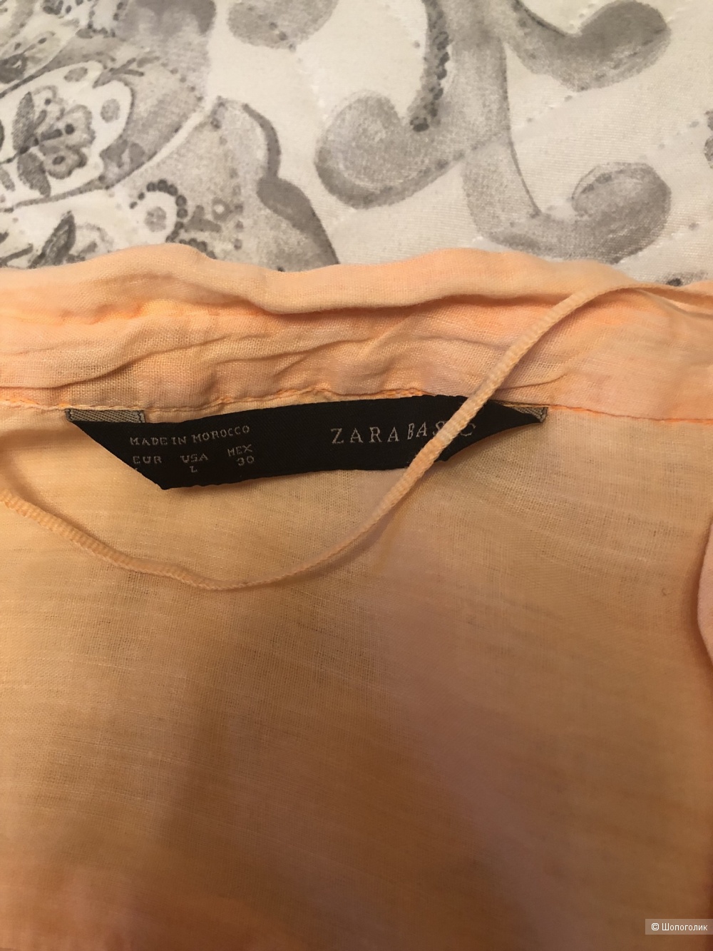 Рубашка Zara р.46/48