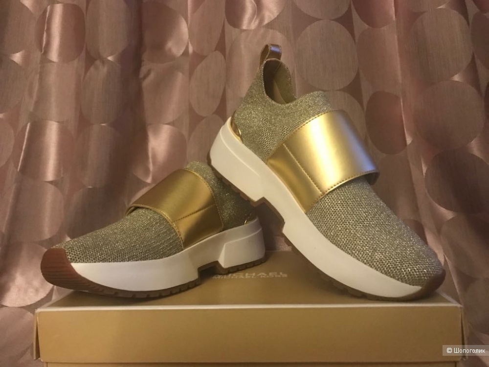 Слипоны "Michael Kors" Cosmo Knit Slip-On Trainer. Размер US 6,5.