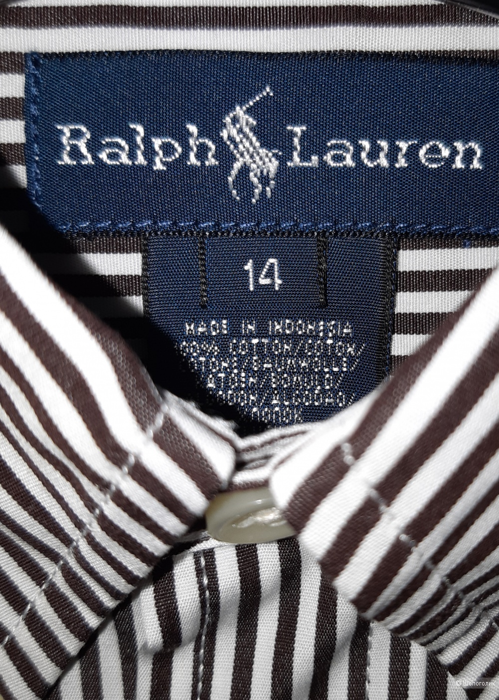 Рубашка ralph lauren, размер xs/s
