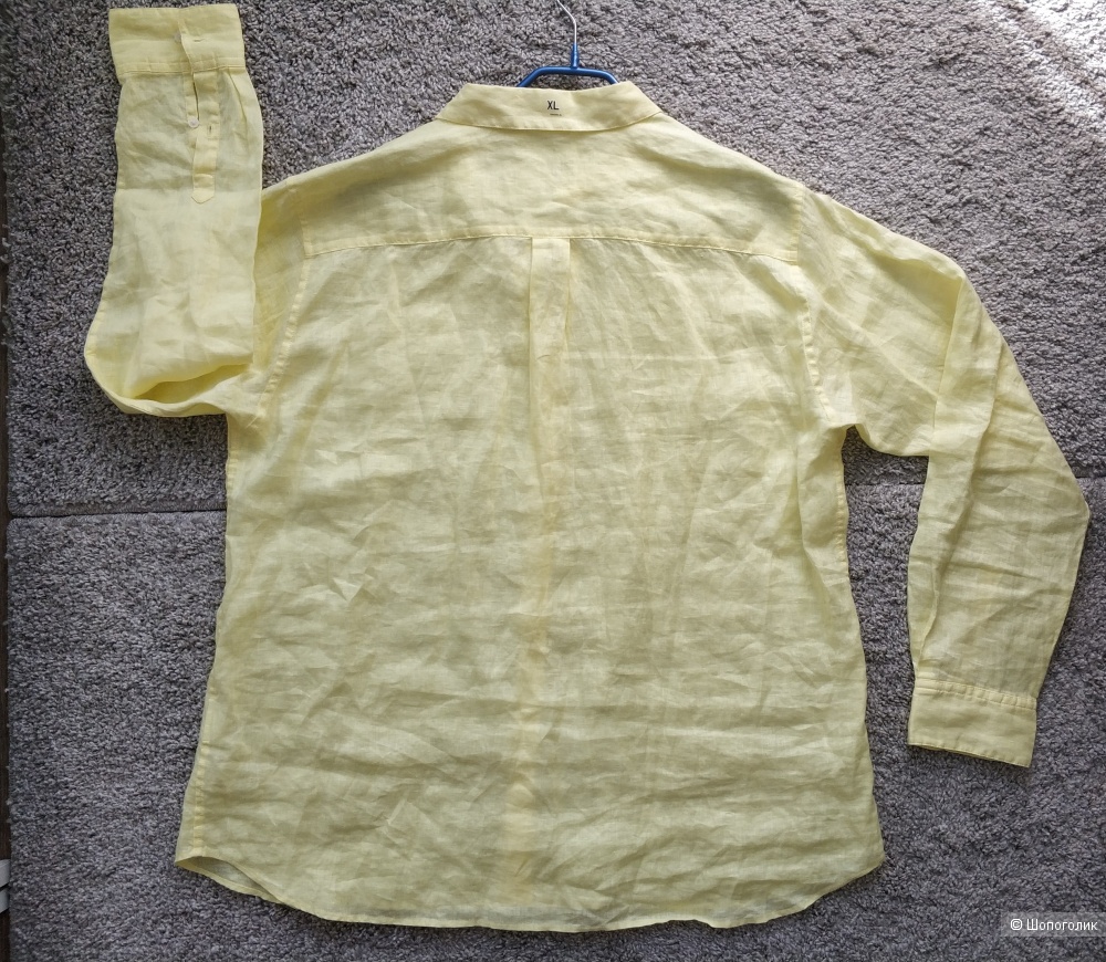 Рубашка женская лен Uniqlo, XL