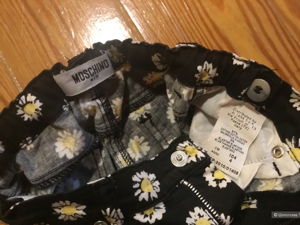 Летние брюки Moschino kid p.104, 4года
