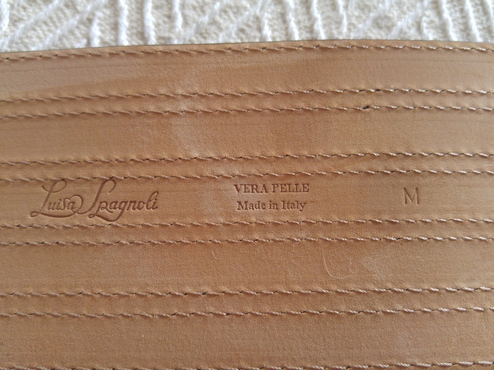 Женский кожаный ремень Luisa Spagnoli, Италия, 78 см