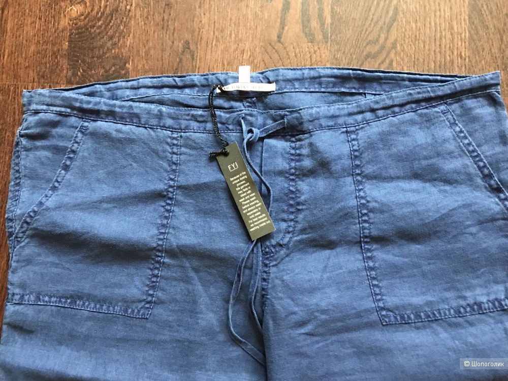 Пляжные льняные брюки Victoria`s secret размер 10