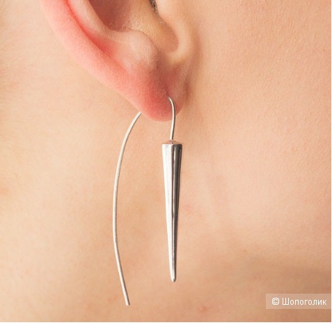 Серьги Silver Way one size