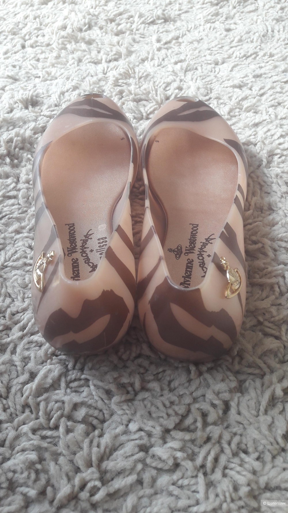 Балетки Vivienne Westwood Anglomania + Melissa, размер 37