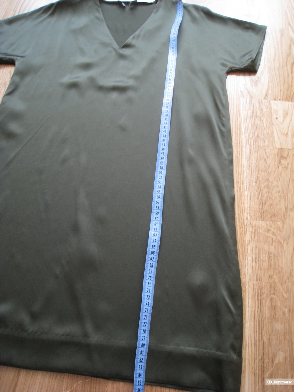 Платье-туника COS шелк, на 44