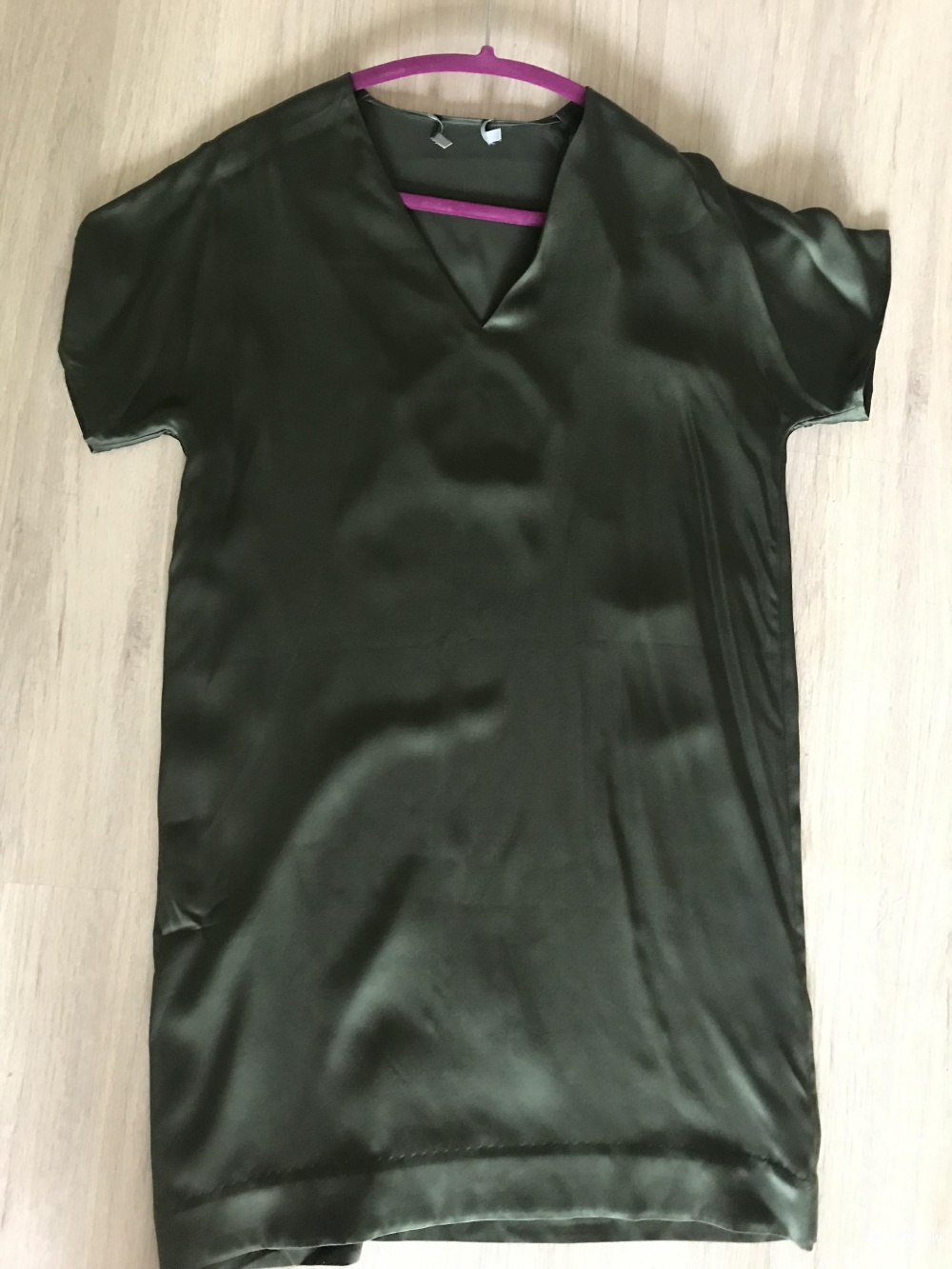 Платье-туника COS шелк, на 44