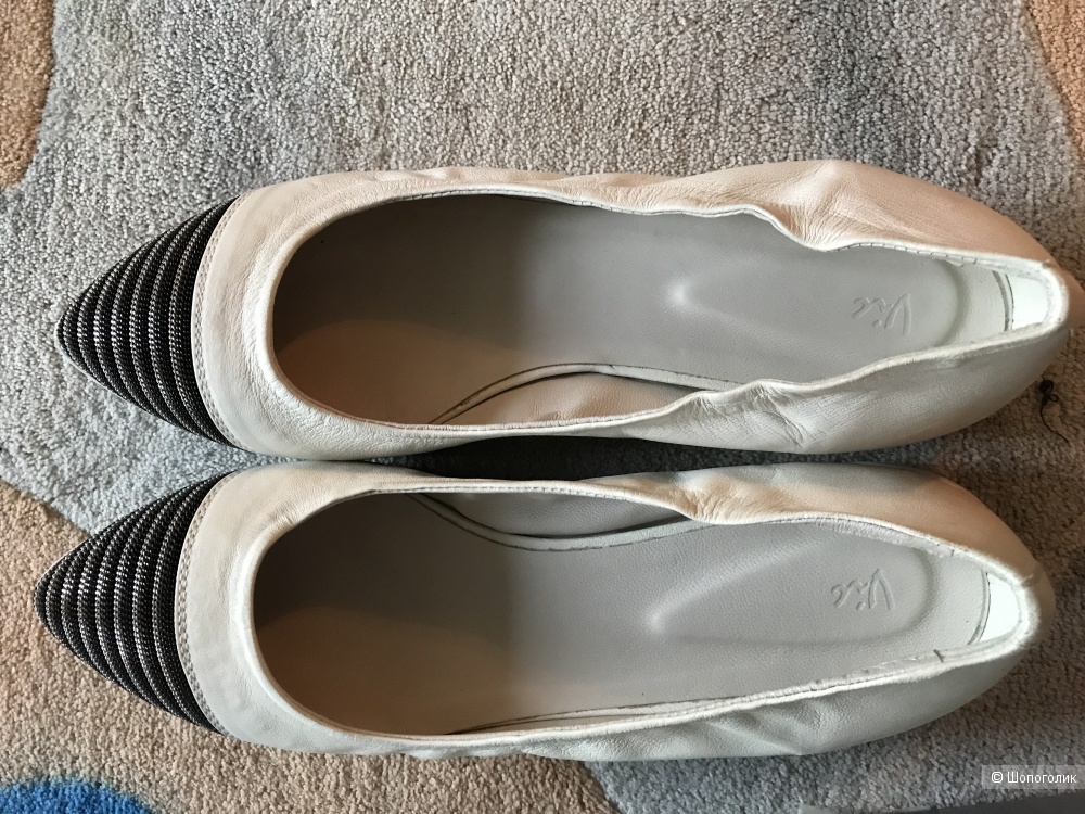 Vic туфли- балетки 41 (маломерки на ногу 25-25,5 см)