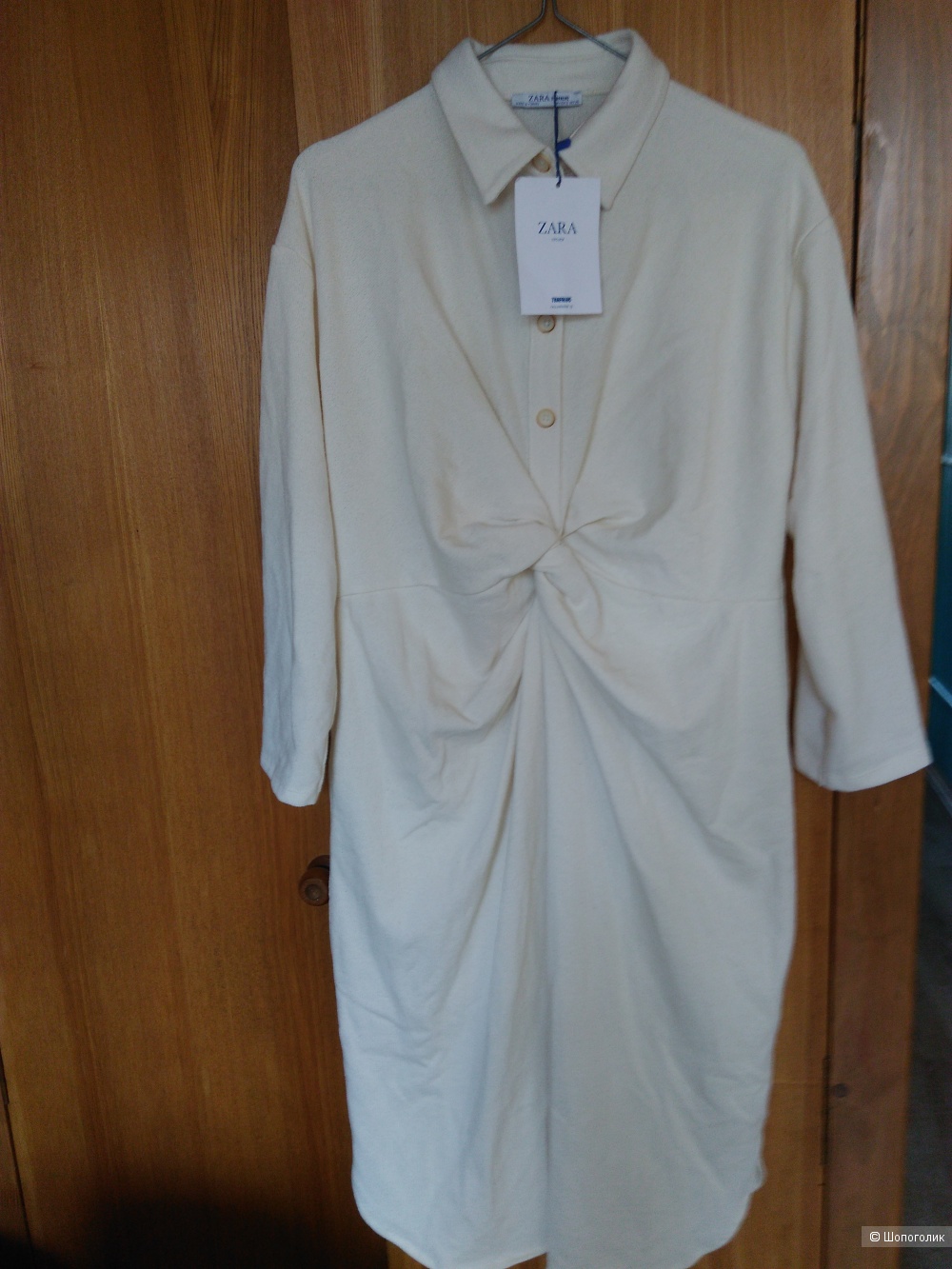 Платье-рубашка ZARA размер S-M