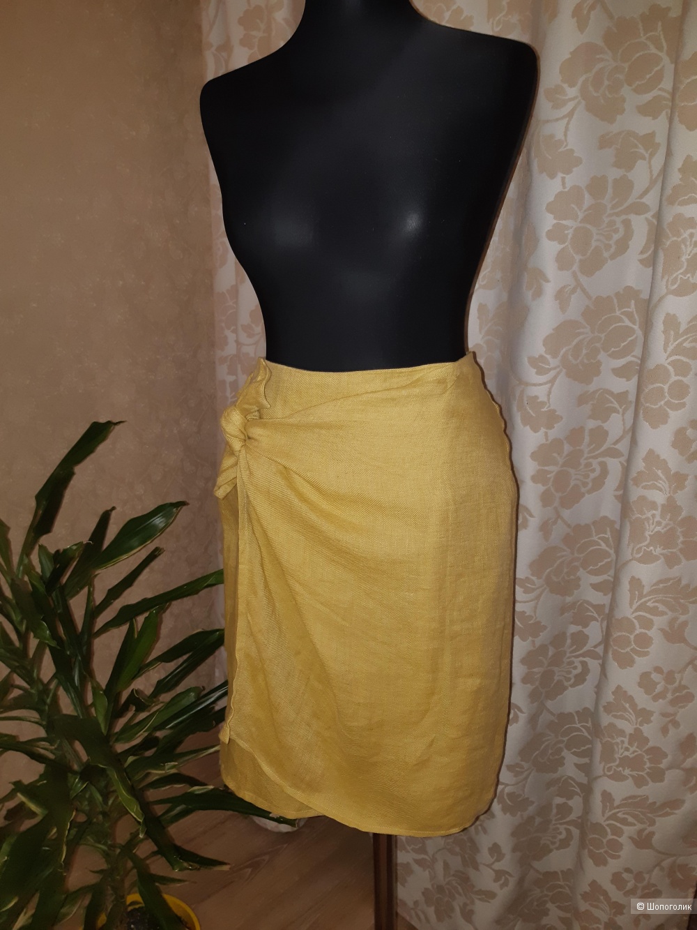 Льняная юбка far hills, размер 46/48