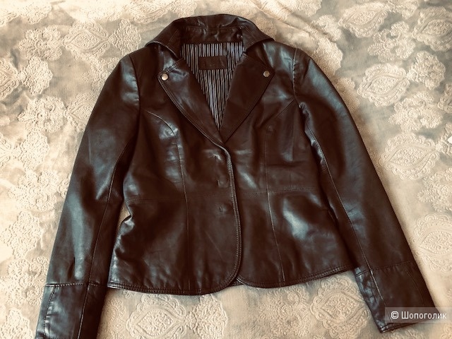 Кожаная куртка no name,M-L