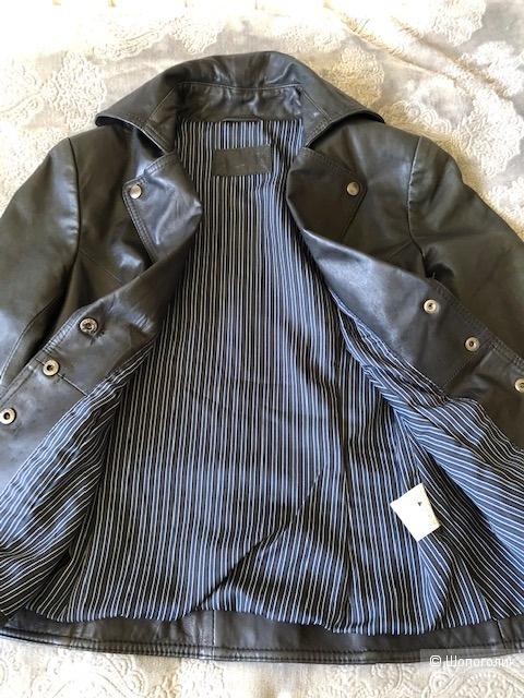 Кожаная куртка no name,M-L