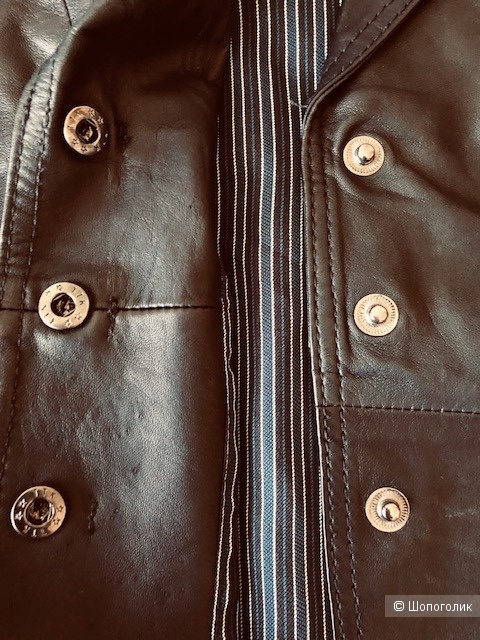 Кожаная куртка no name,M-L