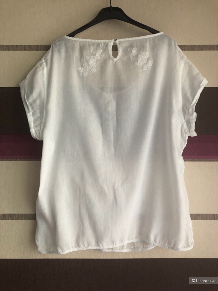 Белая блуза бренда WRANGLER. Размер XL