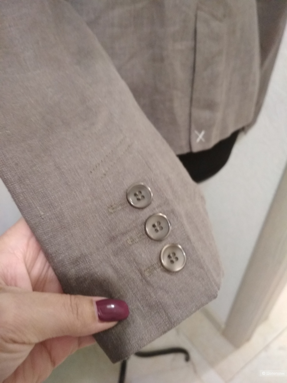 Льняной жакет WE Fashion, р.44