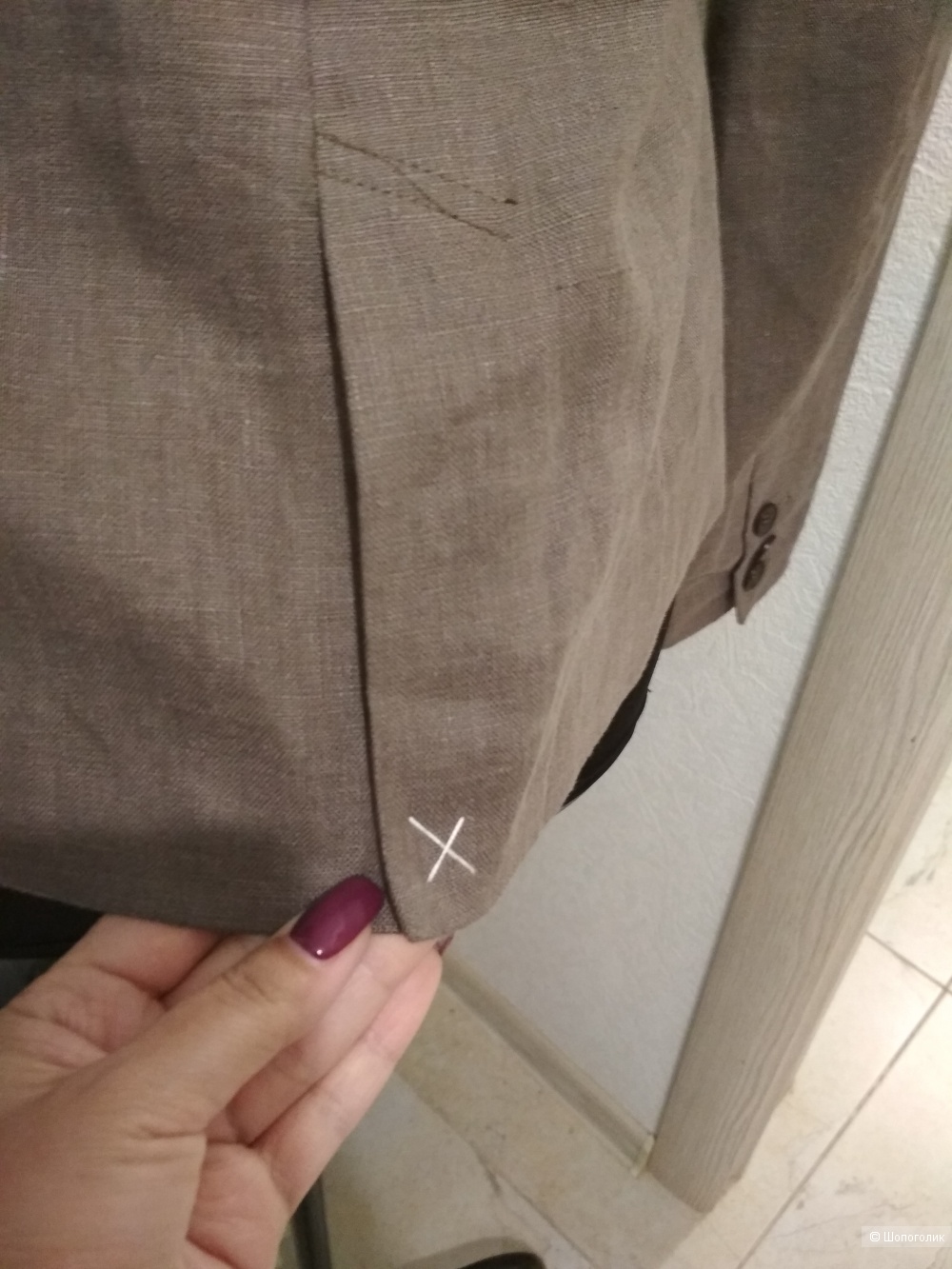 Льняной жакет WE Fashion, р.44