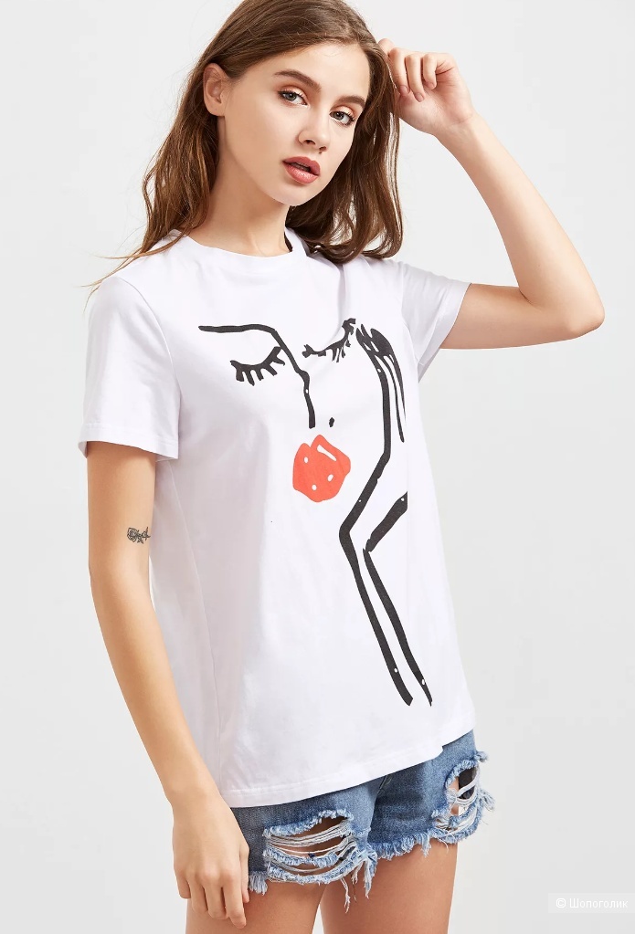Футболка Bershka, M-L