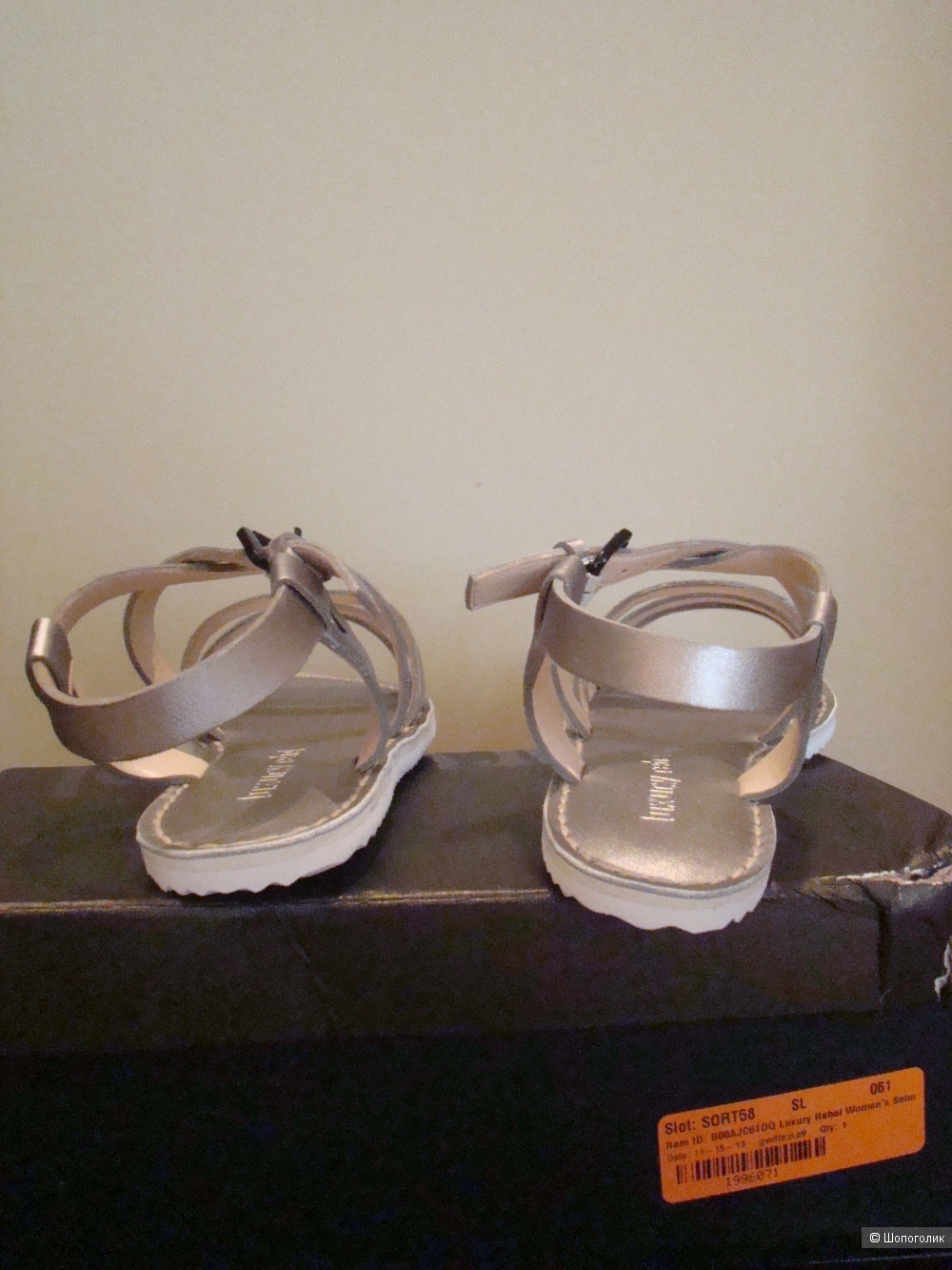 Сандалии luxury rebel  размер 38