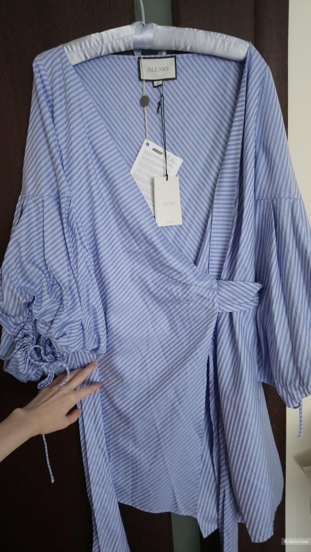 Хлопковое платье ALEXIS размер S