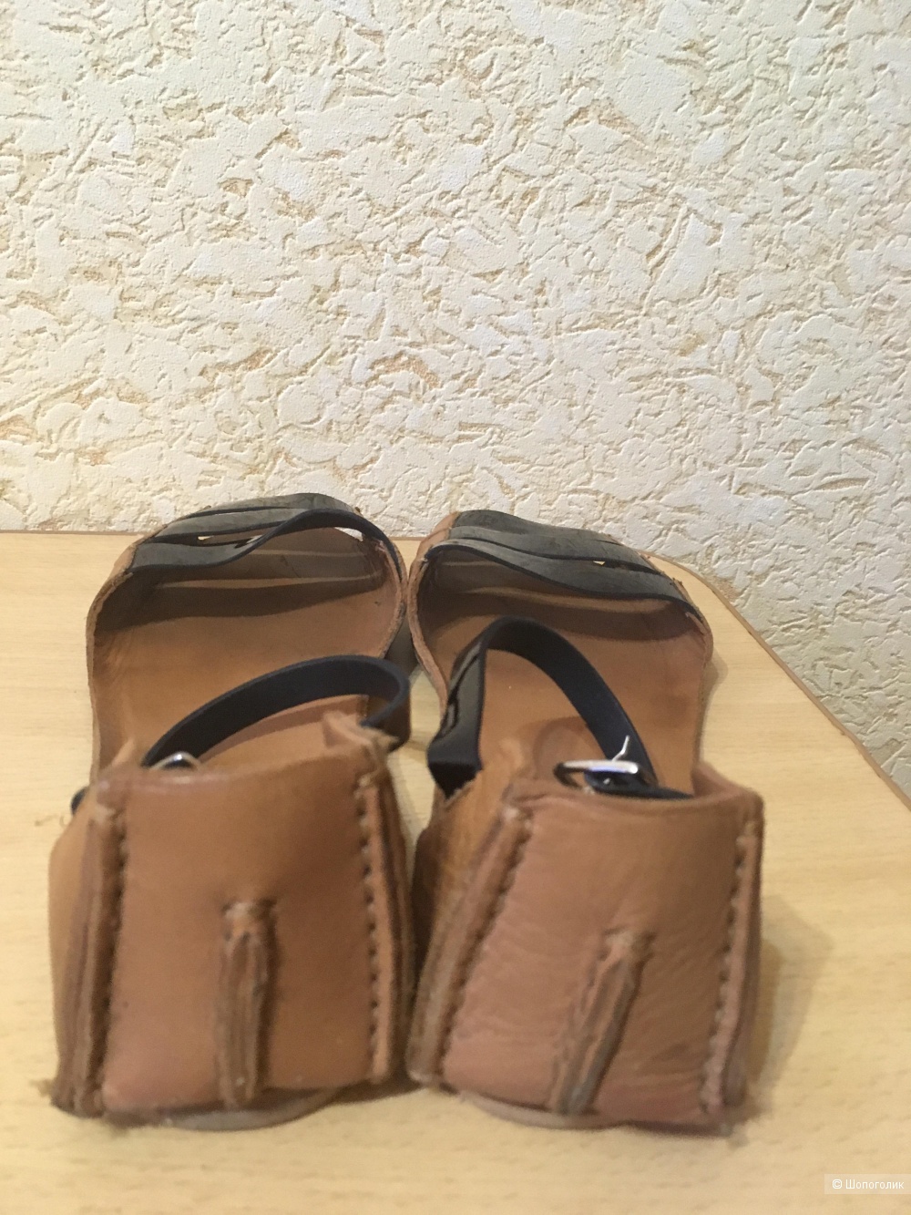 Кожаные сандалии босоножки BL, 38,5