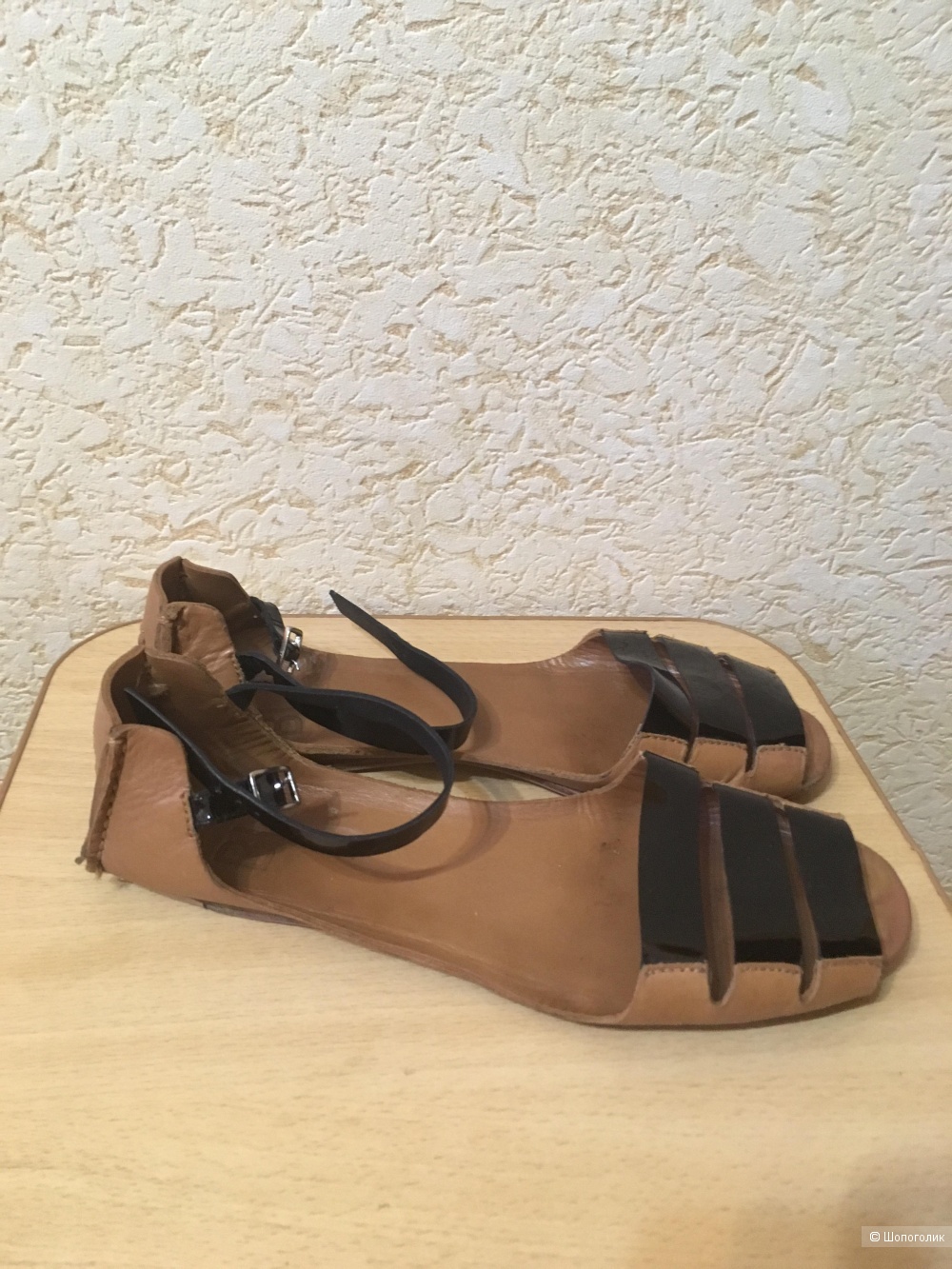 Кожаные сандалии босоножки BL, 38,5