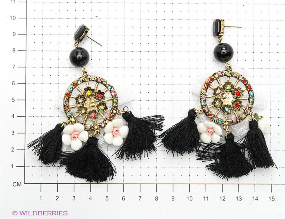 Серьги Бренд Taya